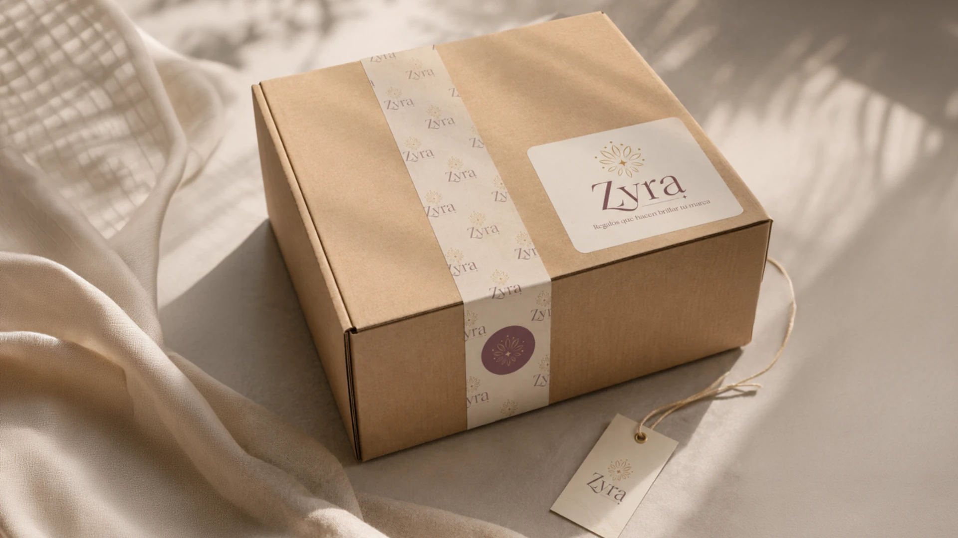 Pack de regalo prediseñado Zyra Impacto listo para personalizar y regalar